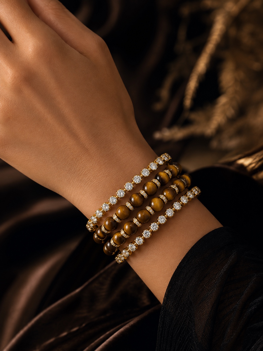 Tiger bracelet, original collection image confirmed by MOZA