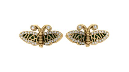 "Diamond Green Empress" Moza Happy Butterfly Collection